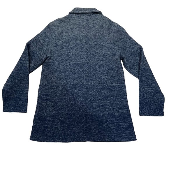 Sandro Women's Wool Ombré Jacket, Buttons, Denim Blue, S - Picture 2 of 6